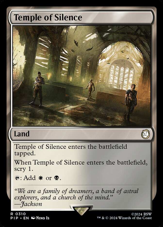 Templo do Silêncio / Temple of Silence - Magic: The Gathering - MoxLand