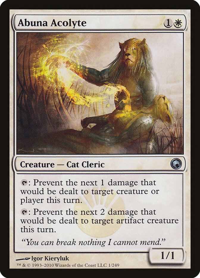 Acólito Abuna / Abuna Acolyte - Magic: The Gathering - MoxLand