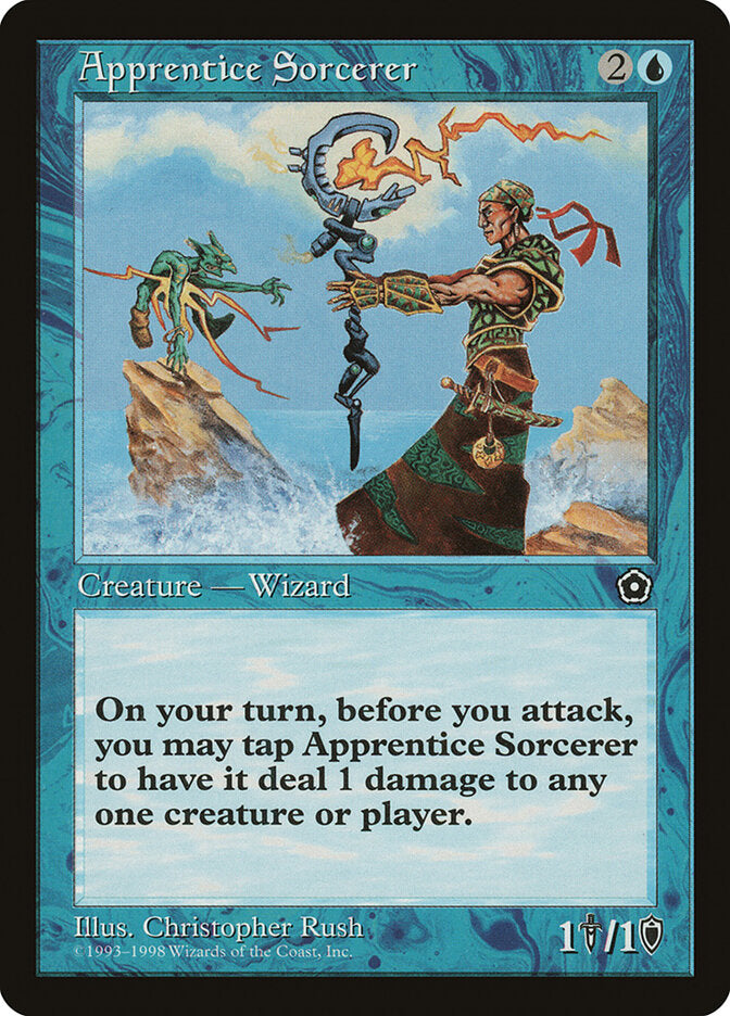 Apprentice Sorcerer - Magic: The Gathering - MoxLand