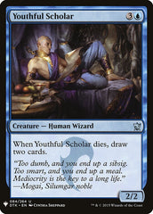 Escolástico Jovem / Youthful Scholar - Magic: The Gathering - MoxLand