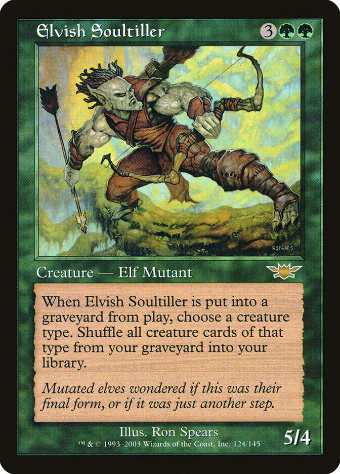 Lavrador de Almas Élfico / Elvish Soultiller - Magic: The Gathering - MoxLand