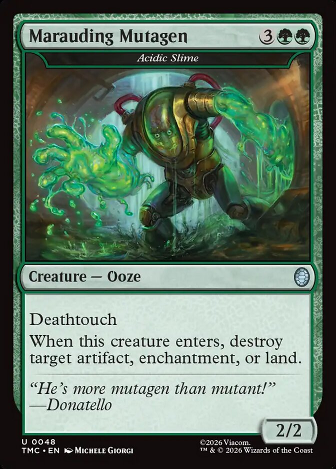 Marauding Mutagen - Magic: The Gathering - MoxLand