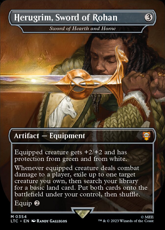 Herugirm, Espada de Rohan / Herugrim, Sword of Rohan - Magic: The Gathering - MoxLand