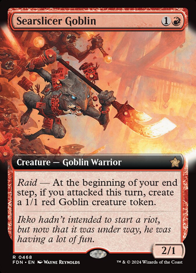 Goblin do Corte Cauterizante / Searslicer Goblin - Magic: The Gathering - MoxLand