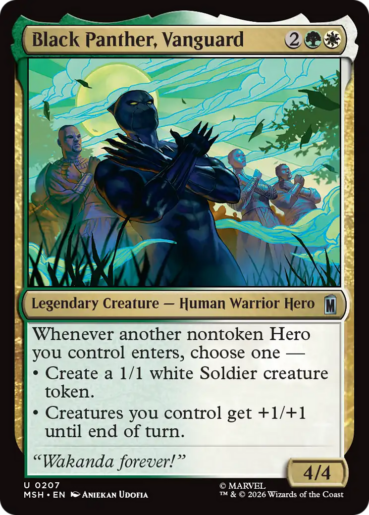 Black Panther, Vanguard - Magic: The Gathering - MoxLand