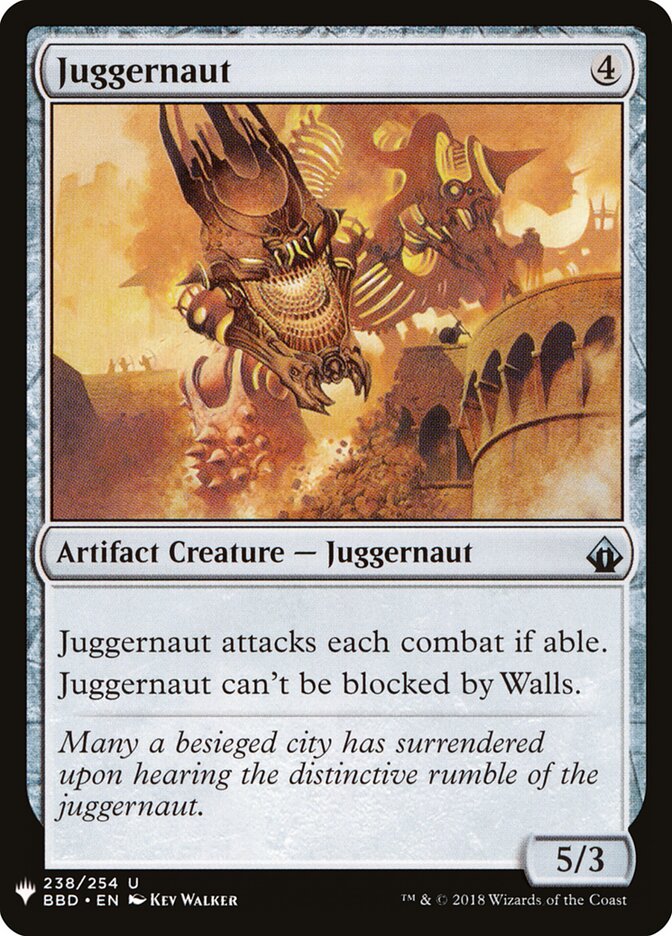 Juggernaut - Magic: The Gathering - MoxLand