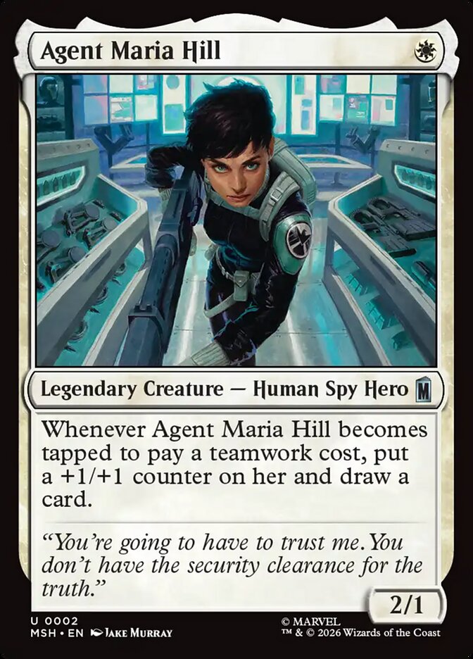 Agent Maria Hill - Magic: The Gathering - MoxLand