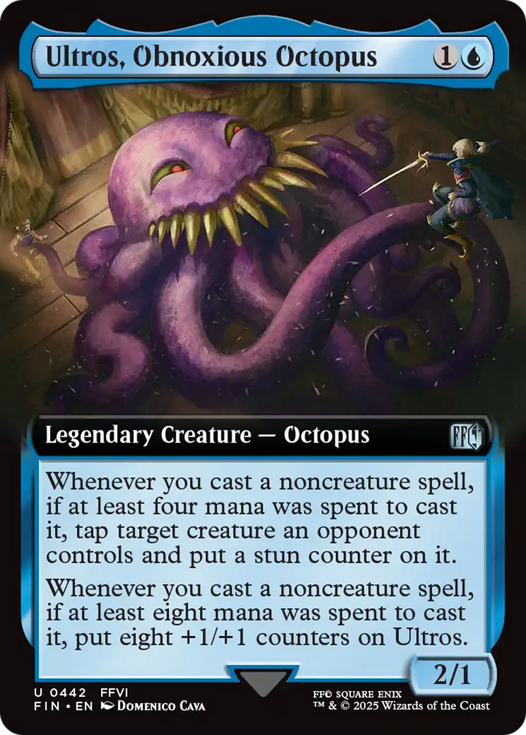 Ultros, Polvo Detestável / Ultros, Obnoxious Octopus - Magic: The Gathering - MoxLand