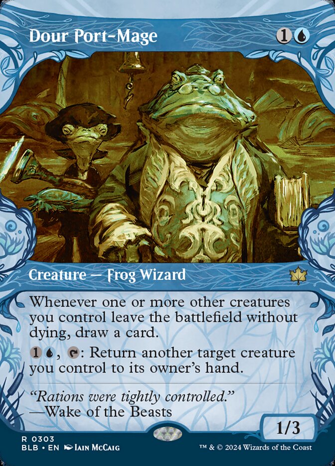 Mago Portuário Sisudo / Dour Port-Mage - Magic: The Gathering - MoxLand