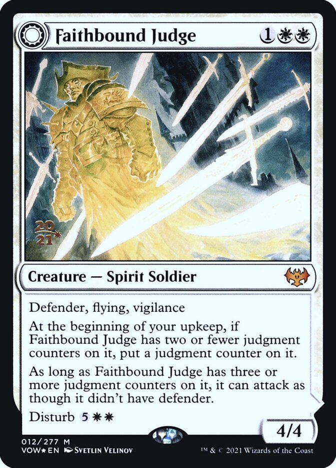 Juiz do Vínculo de Fé / Faithbound Judge - Magic: The Gathering - MoxLand