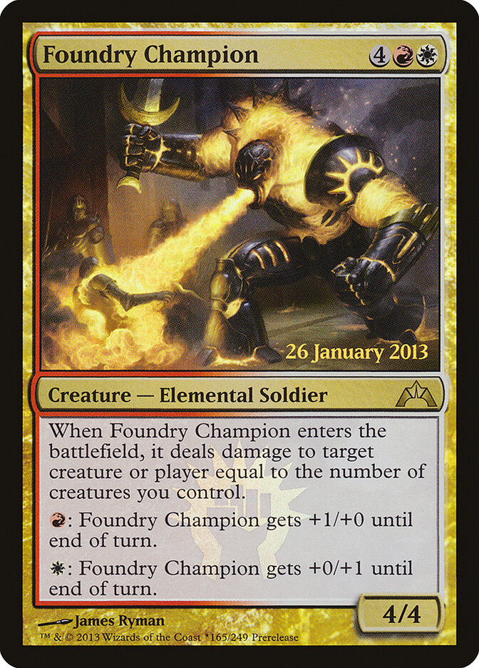 Campeão da Fundição / Foundry Champion - Magic: The Gathering - MoxLand