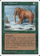 Mamute de Guerra / War Mammoth - Magic: The Gathering - MoxLand