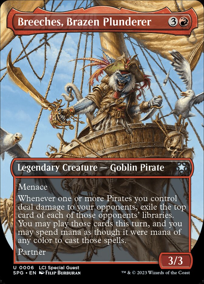 Bermuda, Saqueador Brônzeo / Breeches, Brazen Plunderer - Magic: The Gathering - MoxLand