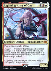 Lightning, Army of One - Magic: The Gathering - MoxLand