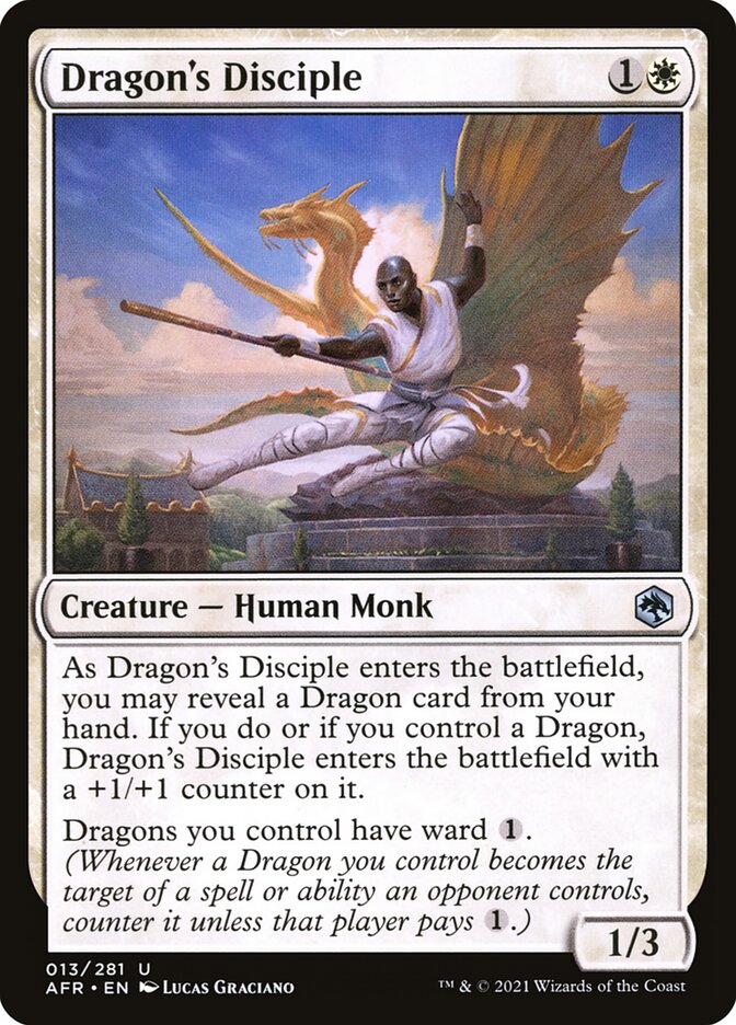 Discípulo do Dragão / Dragon's Disciple - Magic: The Gathering - MoxLand