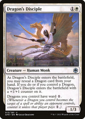 Discípulo do Dragão / Dragon's Disciple - Magic: The Gathering - MoxLand