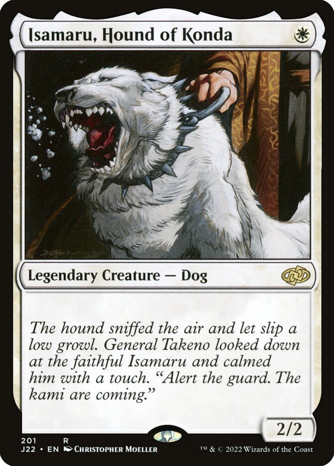 Isamaru, Sabujo de Konda / Isamaru, Hound of Konda - Magic: The Gathering - MoxLand