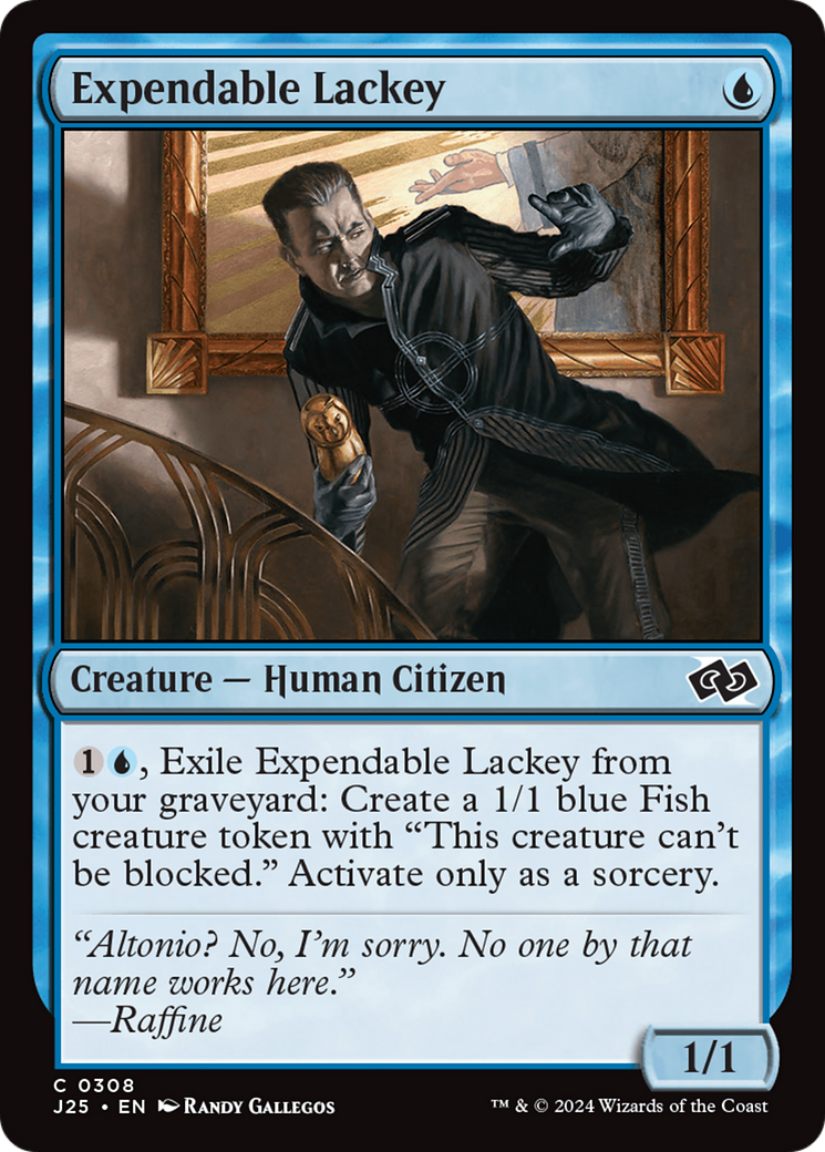 Lacaio Descartável / Expendable Lackey - Magic: The Gathering - MoxLand