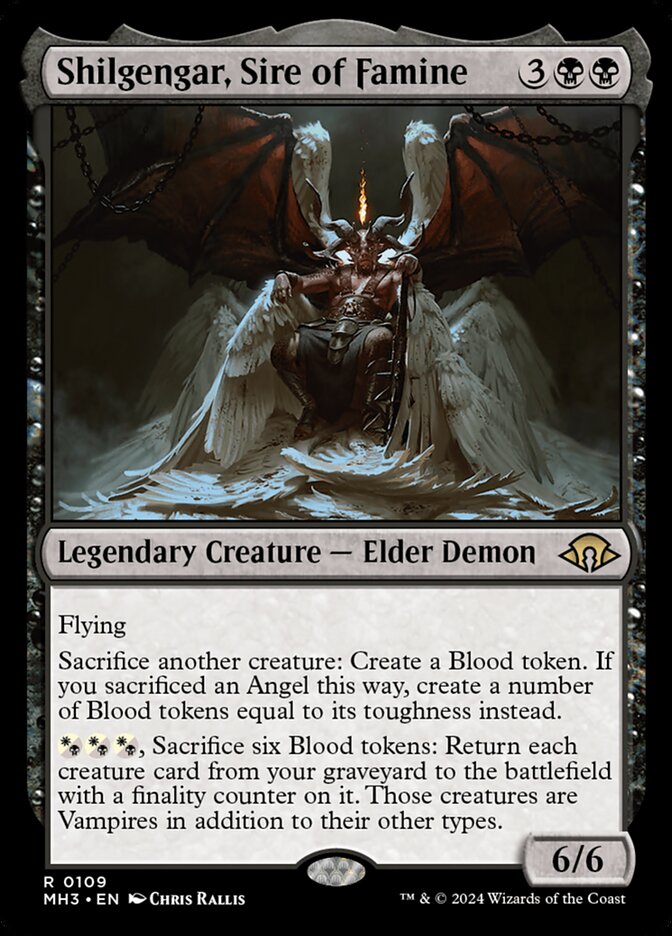 Shilgengar, Gerador da Fome / Shilgengar, Sire of Famine - Magic: The Gathering - MoxLand