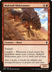 Galopa-avalanche de Makindi / Makindi Sliderunner - Magic: The Gathering - MoxLand
