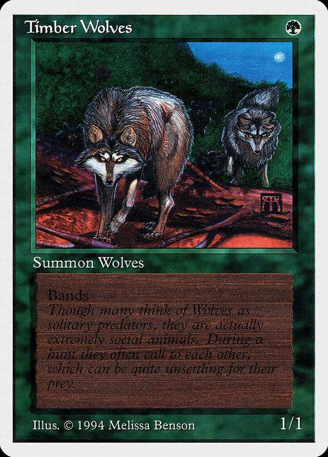 Lobos da Floresta / Timber Wolves - Magic: The Gathering - MoxLand