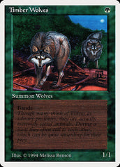 Lobos da Floresta / Timber Wolves - Magic: The Gathering - MoxLand