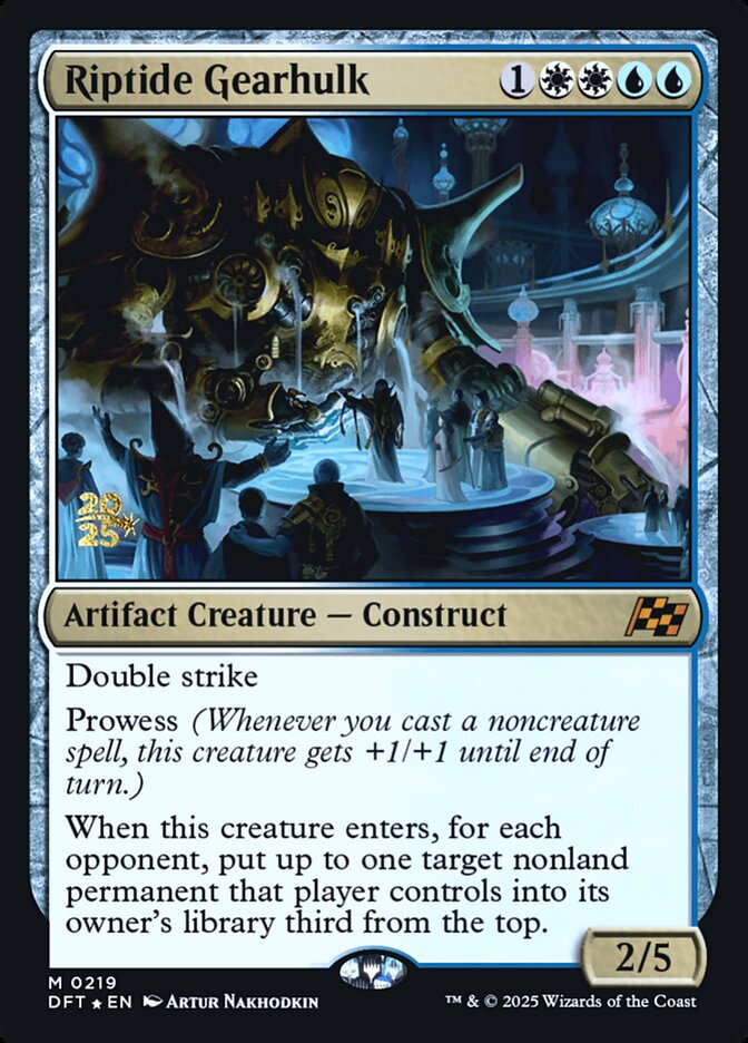 Riptide Gearhulk - Magic: The Gathering - MoxLand