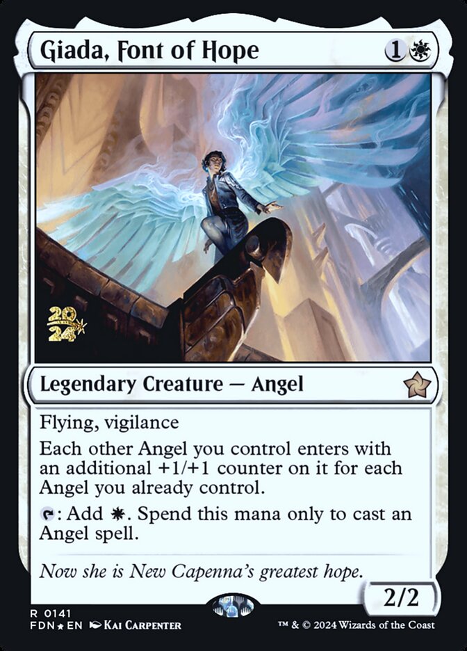 Giada, Fonte de Esperança / Giada, Font of Hope - Magic: The Gathering - MoxLand