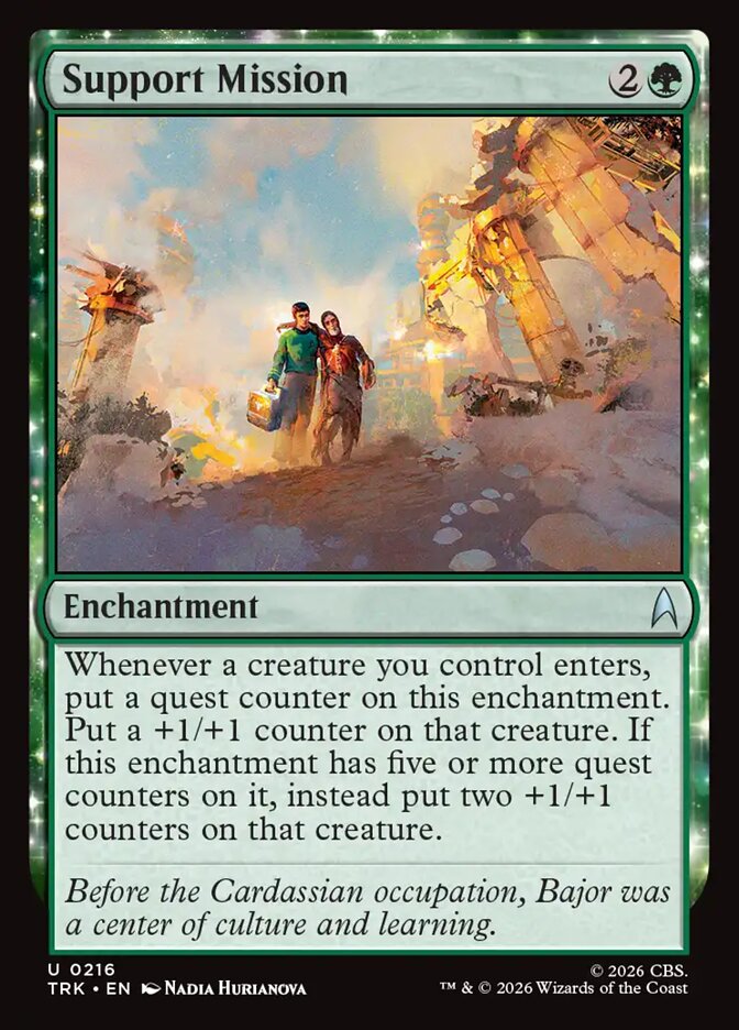 Support Mission - Magic: The Gathering - MoxLand