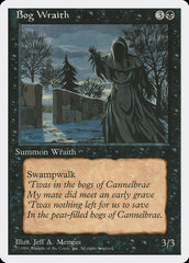 Aparição do Pântano / Bog Wraith - Magic: The Gathering - MoxLand