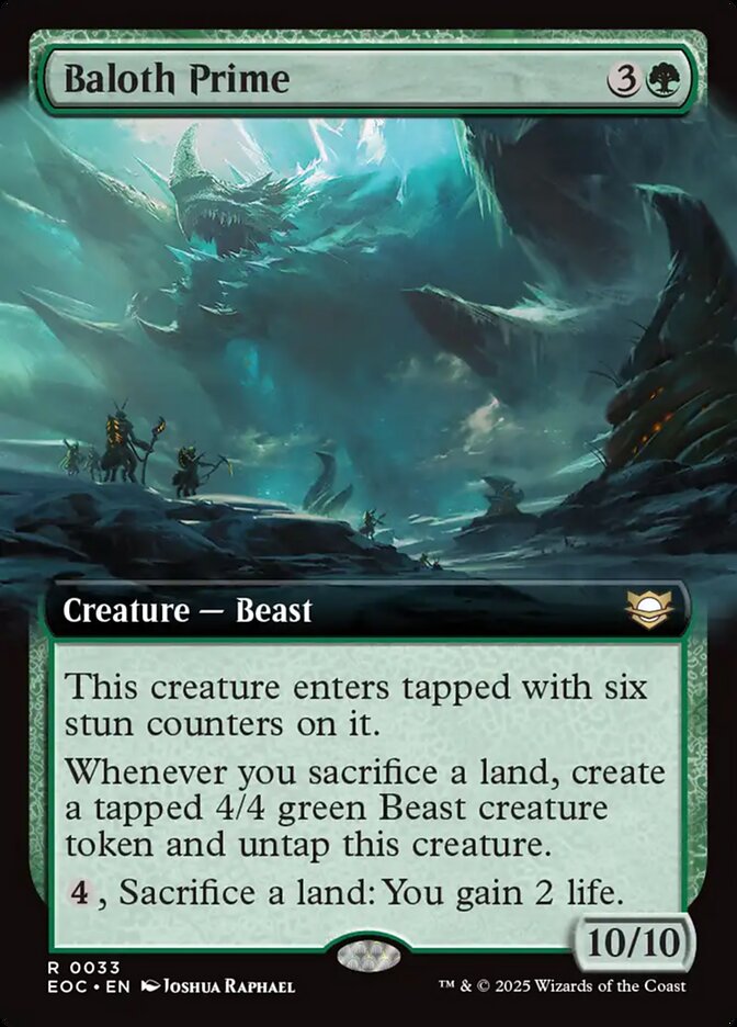 Baloth Prime - Magic: The Gathering - MoxLand
