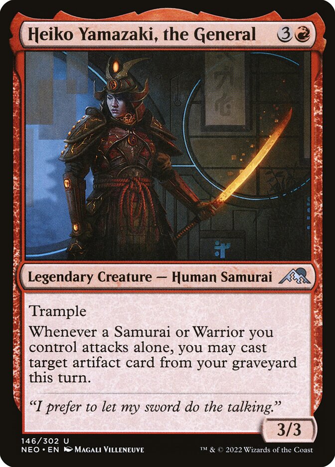 Heiko Yamazaki, a General / Heiko Yamazaki, the General - Magic: The Gathering - MoxLand