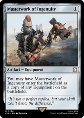 Obra-prima da Engenhosidade / Masterwork of Ingenuity - Magic: The Gathering - MoxLand