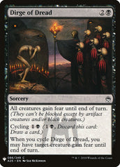 Nênia do Horror / Dirge of Dread - Magic: The Gathering - MoxLand