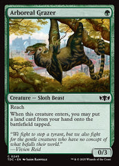 Herbívoro Arbóreo / Arboreal Grazer - Magic: The Gathering - MoxLand