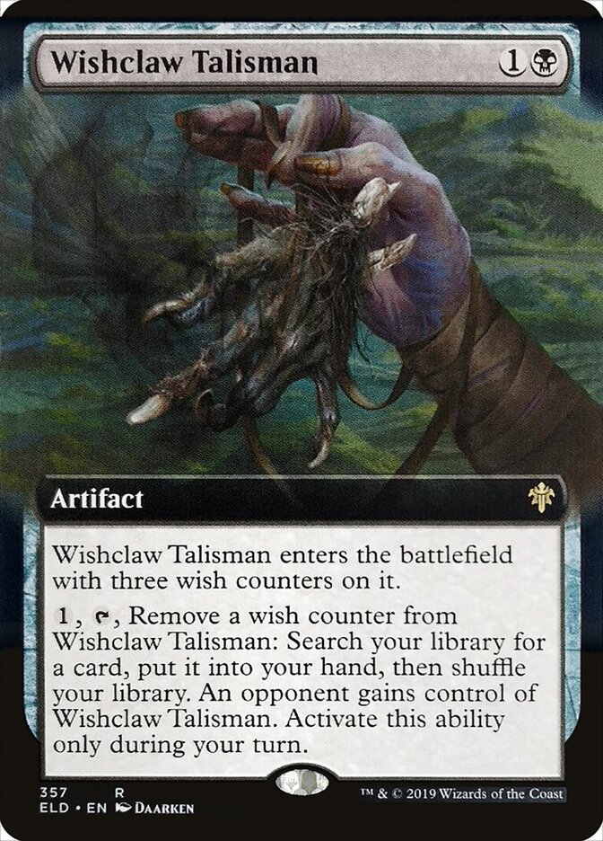 Talismã de Garra dos Desejos / Wishclaw Talisman - Magic: The Gathering - MoxLand