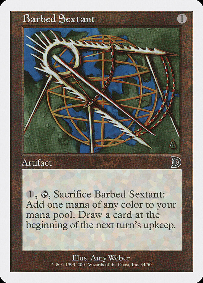 Sextante Farpado / Barbed Sextant - Magic: The Gathering - MoxLand