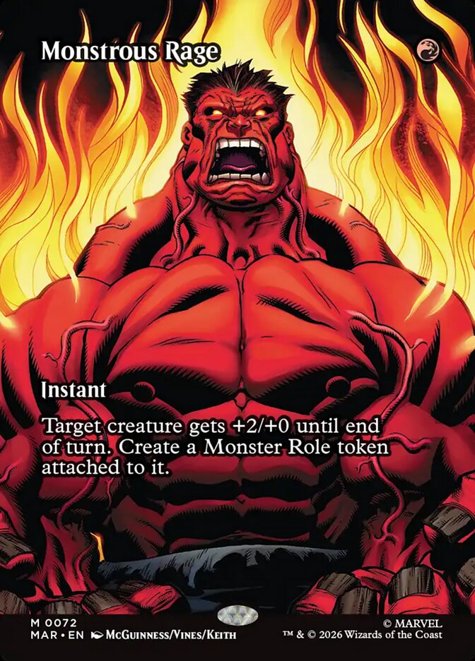 Raiva Monstruosa / Monstrous Rage - Magic: The Gathering - MoxLand