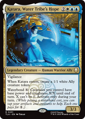 Katara, Esperança da Tribo da Água / Katara, Water Tribe's Hope - Magic: The Gathering - MoxLand
