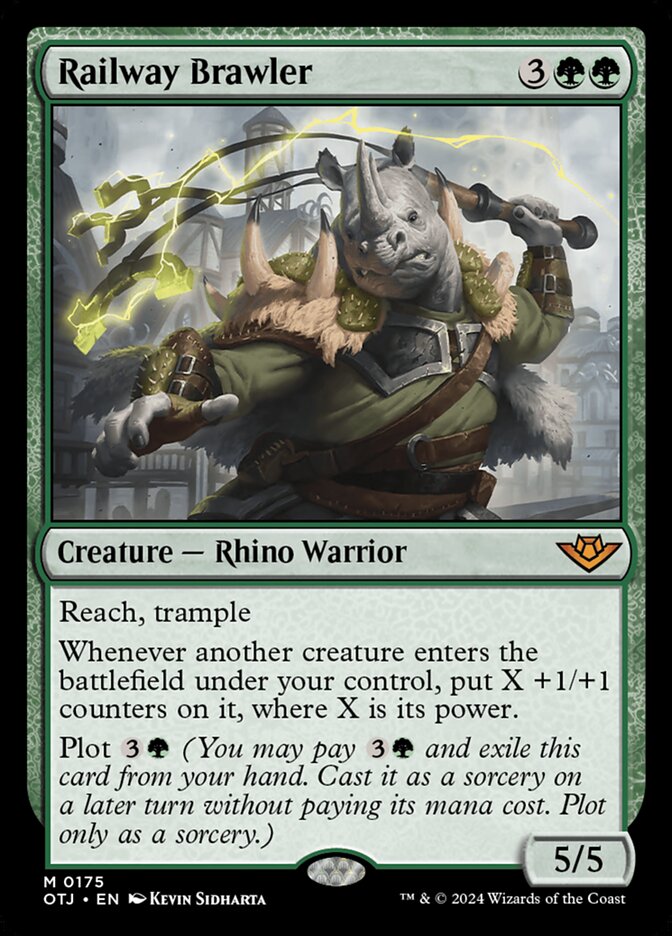 Brigão da Ferrovia / Railway Brawler - Magic: The Gathering - MoxLand