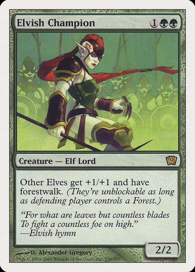 Campeão Élfico / Elvish Champion - Magic: The Gathering - MoxLand