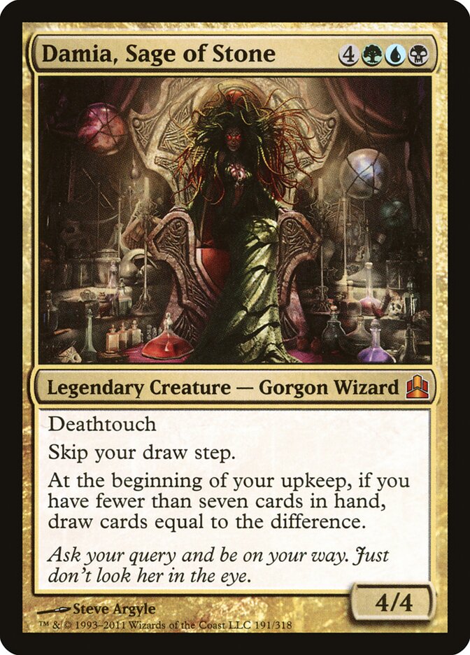 Damia, Sage of Stone / Damia, Sage of Stone - Magic: The Gathering - MoxLand