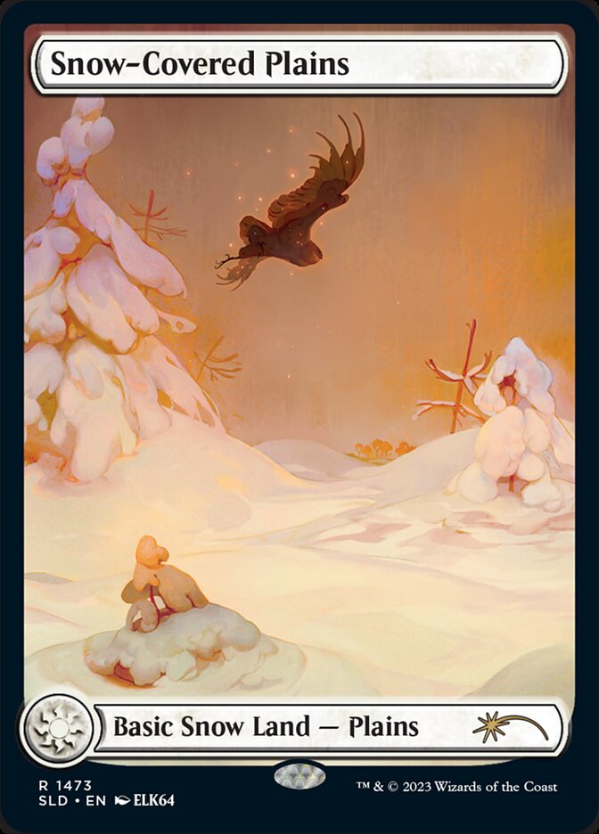 Planície Nevada / Snow-Covered Plains - Magic: The Gathering - MoxLand