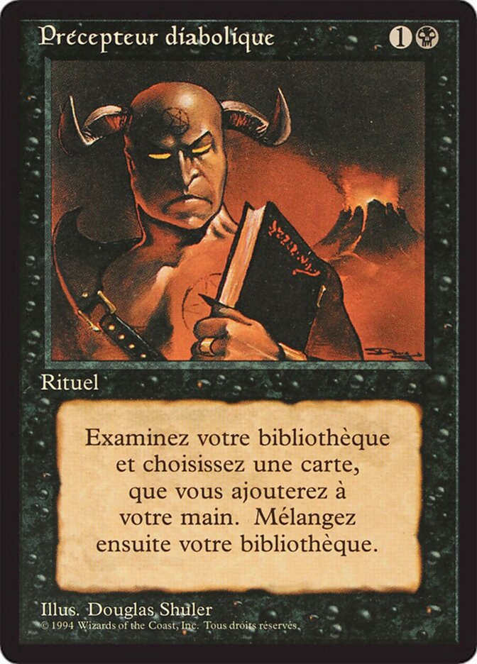 Tutor Demoníaco / Demonic Tutor - Magic: The Gathering - MoxLand