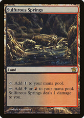 Fontes Sulfurosas / Sulfurous Springs - Magic: The Gathering - MoxLand