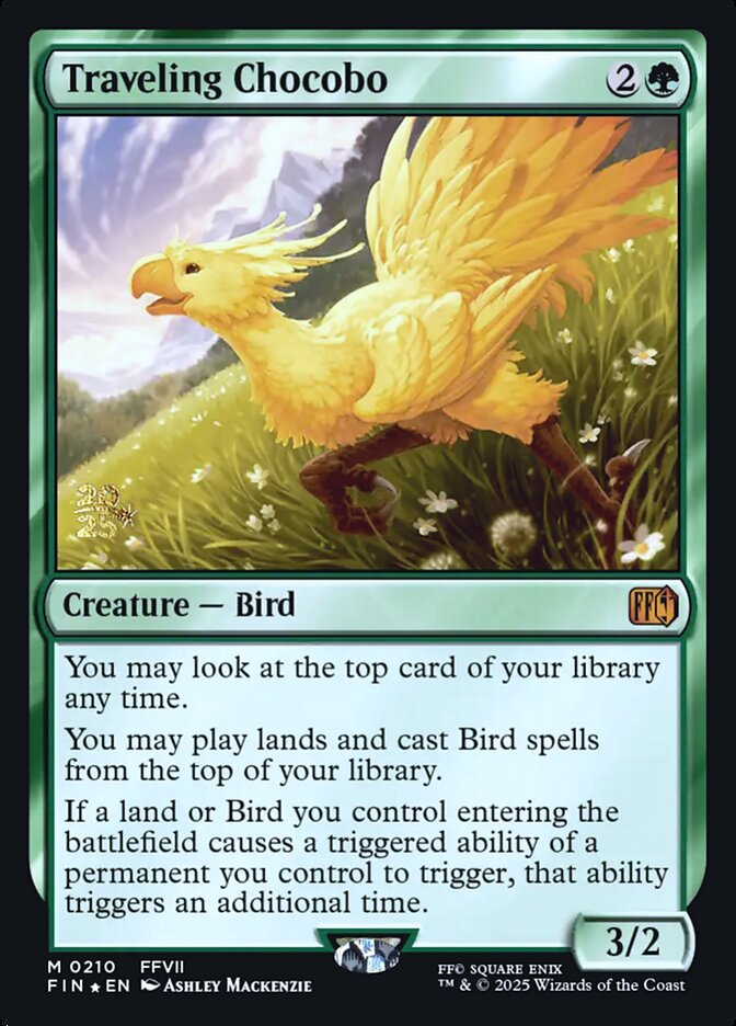 Traveling Chocobo - Magic: The Gathering - MoxLand