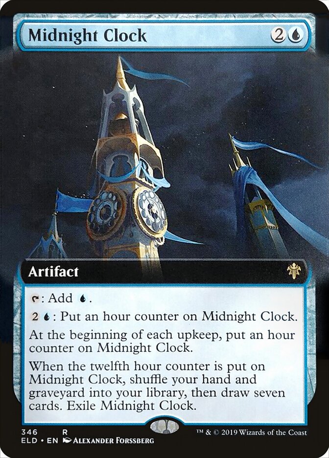 Relógio da Meia-noite / Midnight Clock - Magic: The Gathering - MoxLand