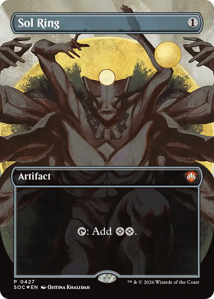 Anel Solar / Sol Ring - Magic: The Gathering - MoxLand