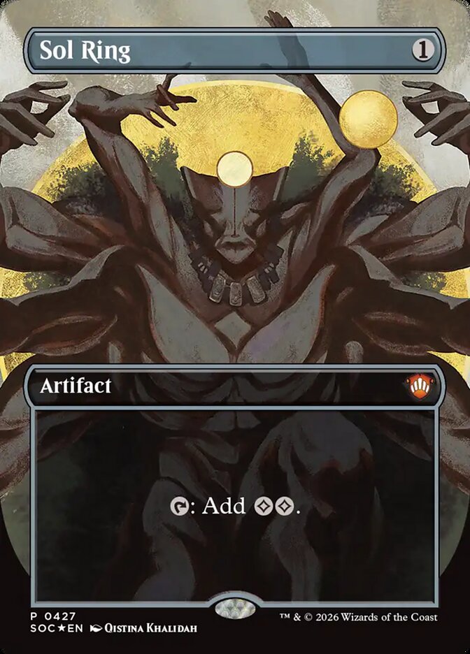 Anel Solar / Sol Ring - Magic: The Gathering - MoxLand