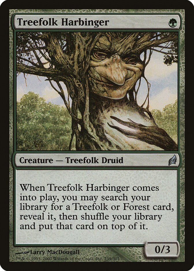Anunciadora Ent / Treefolk Harbinger - Magic: The Gathering - MoxLand
